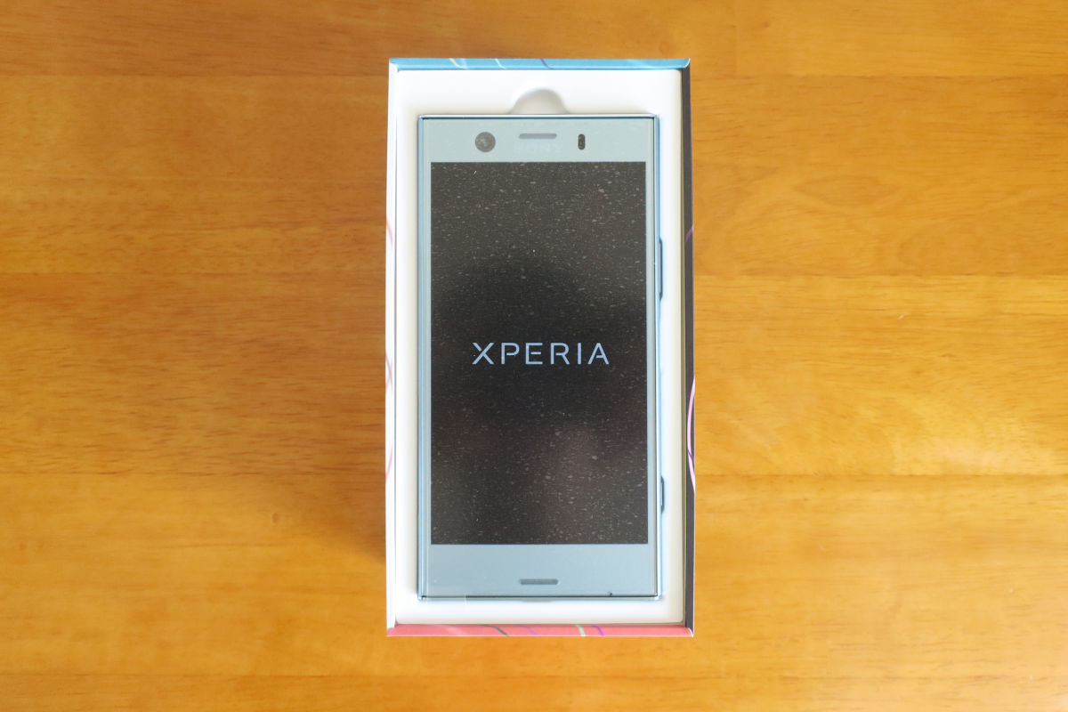 Simフリー版xperia Xz1 Compact G8441 開封 レビュー